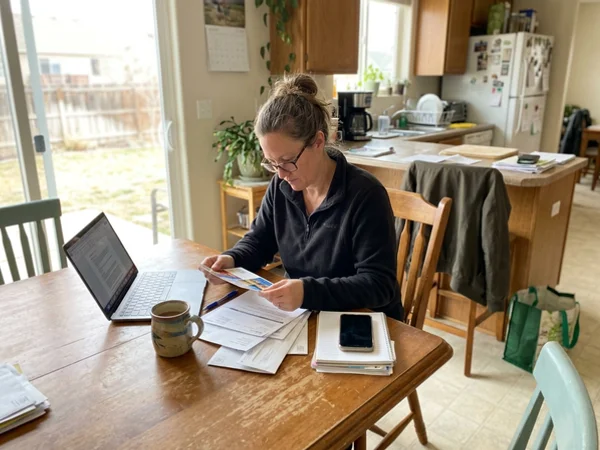 Reviewing a postcard proof