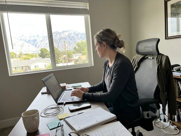 Home office where a service-area business manages its profile